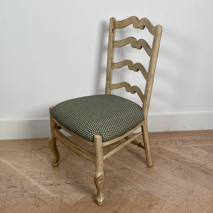 Set of 8 Vintage Ladderback Side Chairs