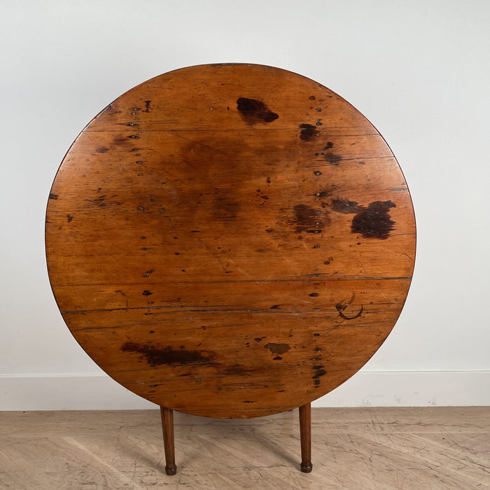 Pennsylvania Tavern Table - Chair, Circa 19th Century