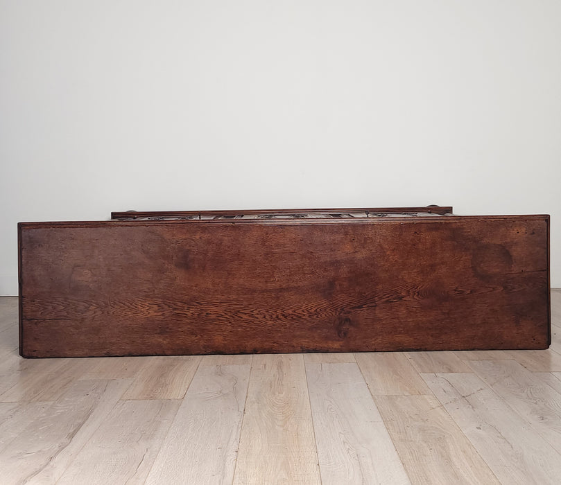 German or Italian Dairy Cabinet in Elm, circa 1720