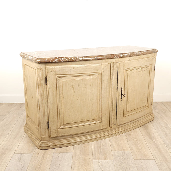 Louis XIV Painted and Marble Top Cabinet or Server, France circa 1750