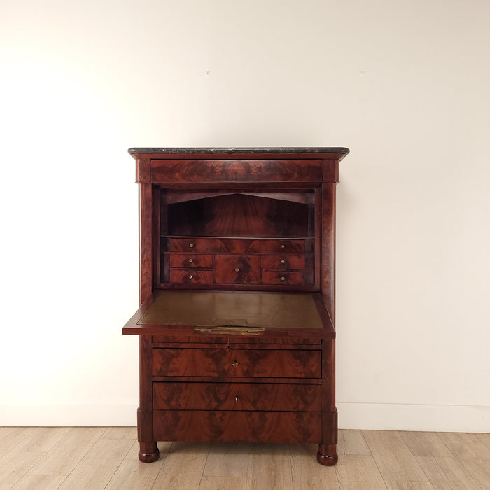 Louis Philippe Secretary Abattant, circa 1840 Was $3950