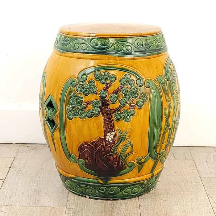 Chinese Barrel Garden Seat, circa 1920
