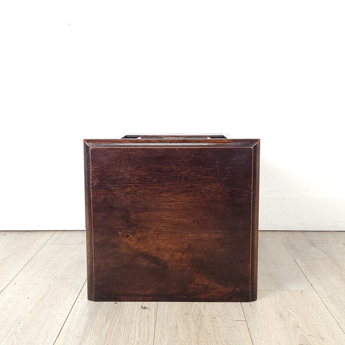 Oak One-Door Cabinet, England circa 1880