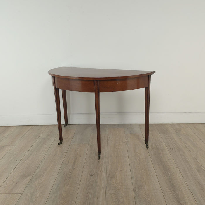 Georgian Demi Lune table, England circa 1800