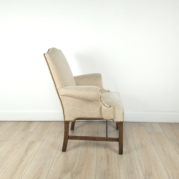Vintage Armchair in the Georgian Style, U.S.A. circa 1970