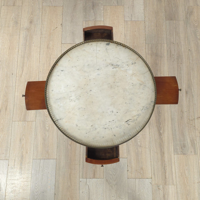 Louis XVI Style Bouillotte Table, 19th century