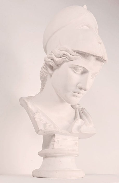 Monumental Plaster Bust of Athena by Caproni, U.S.A. circa 1960