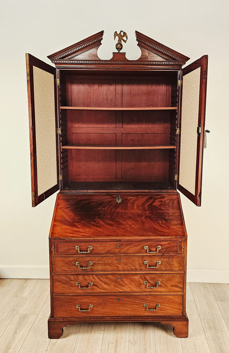George III Secretary Bookcase, England, 18th century