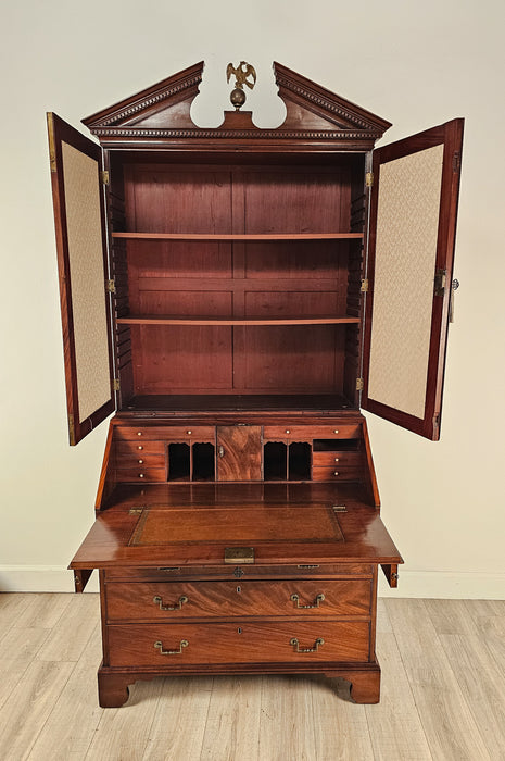 George III Secretary Bookcase, England, 18th century