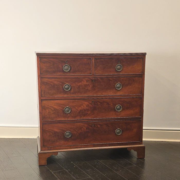 George III Period Mahogany Chest of Drawers, circa 1790