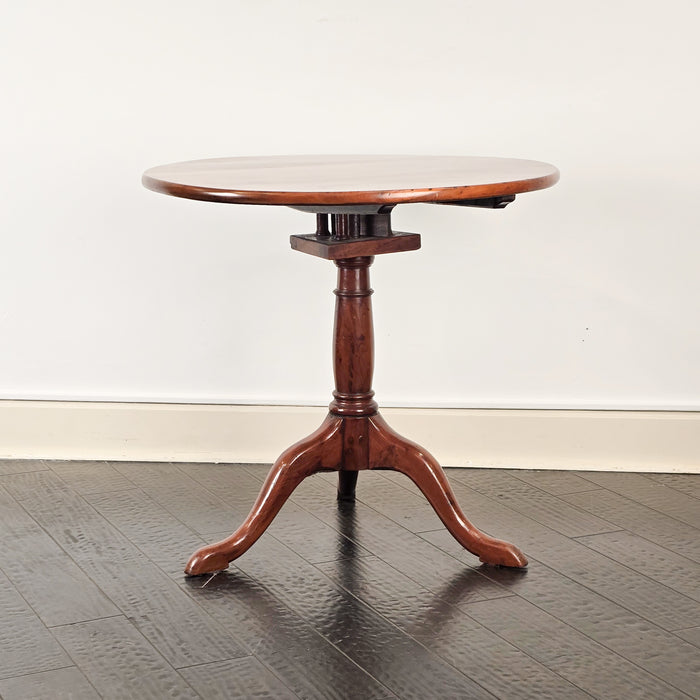 Mahogany Tilt Top Table, England circa 1790