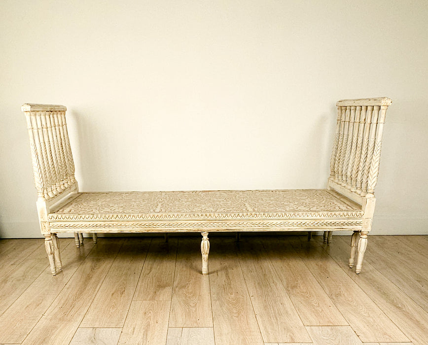 Swedish Gustavian Style Day Bed, circa 1900