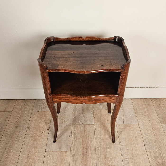 Louis XV Chestnut Table with Drawer, France, 18th century
