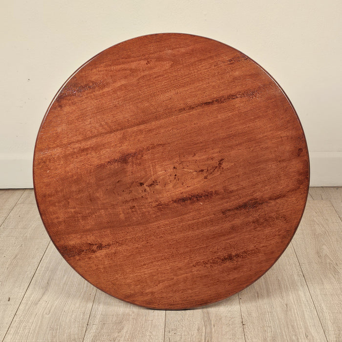 Bespoke Cherry Vintage Round Table in Italian Style