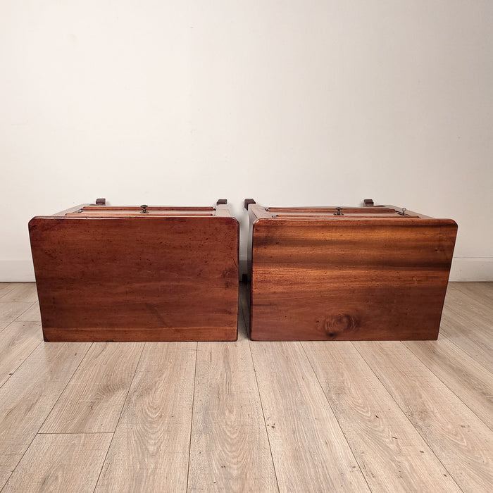 Pair of Italian Cherry Nightstands