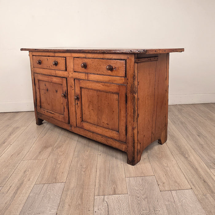 19th Century English Rustic Pine Sideboard/Cabinet