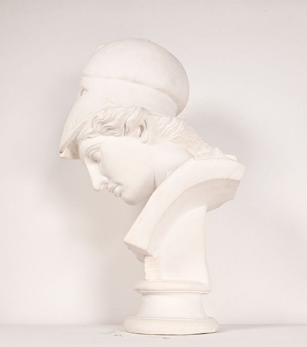 Monumental Plaster Bust of Athena by Caproni, U.S.A. circa 1960