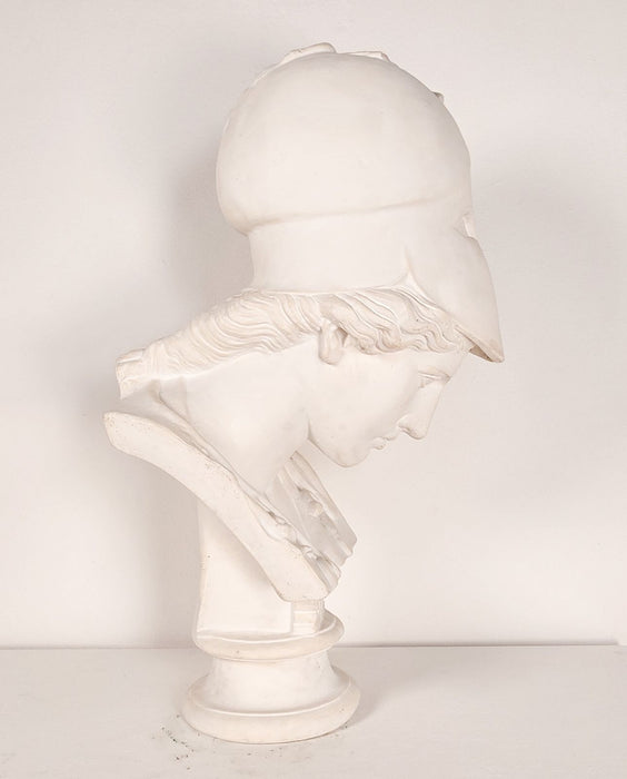 Monumental Plaster Bust of Athena by Caproni, U.S.A. circa 1960