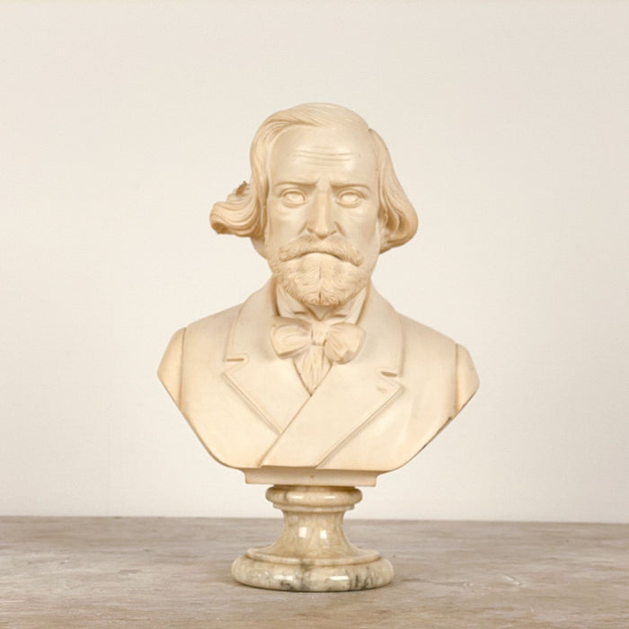 Marble Carving of Verdi by A. Giannelli