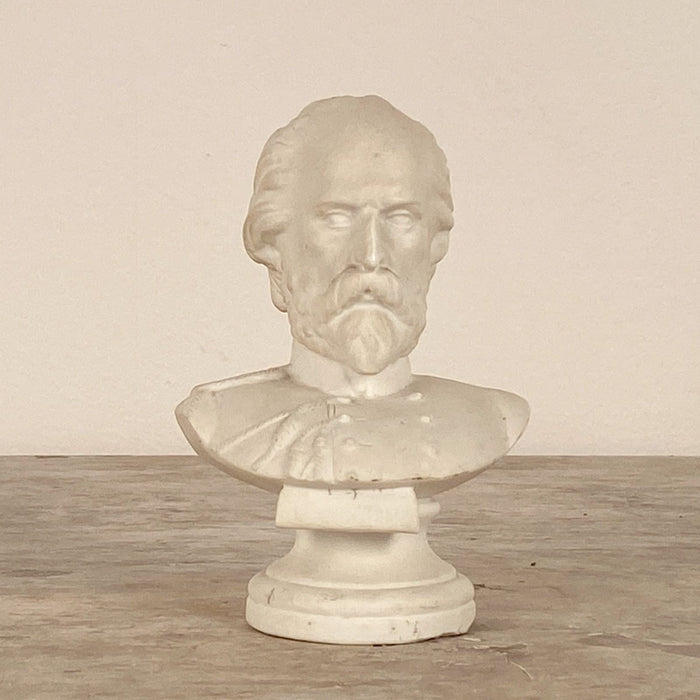 Bisque Porcelain Bust of Garibaldi