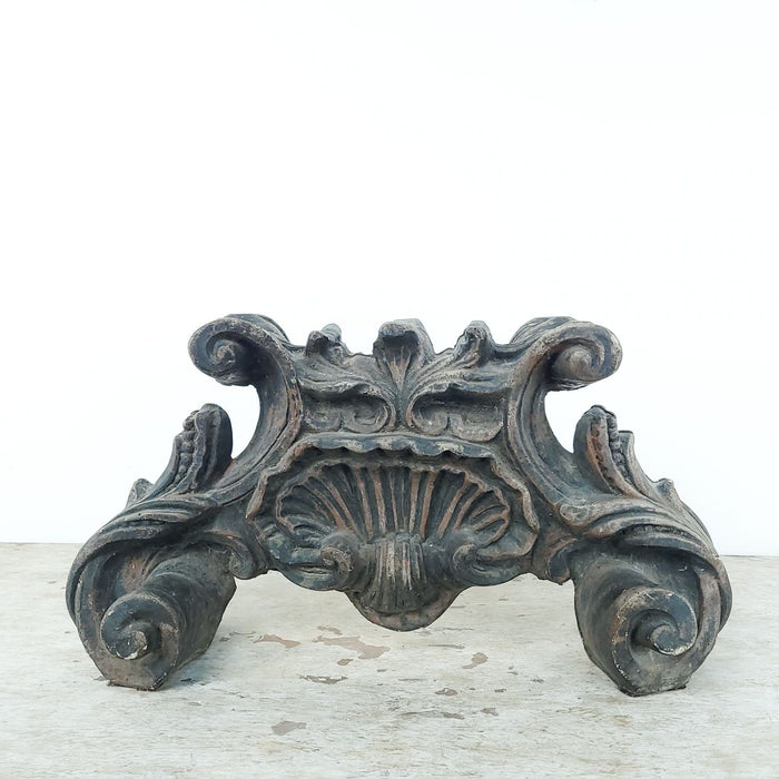 19th Century Steel Fragment in the Baroque Style, Italy