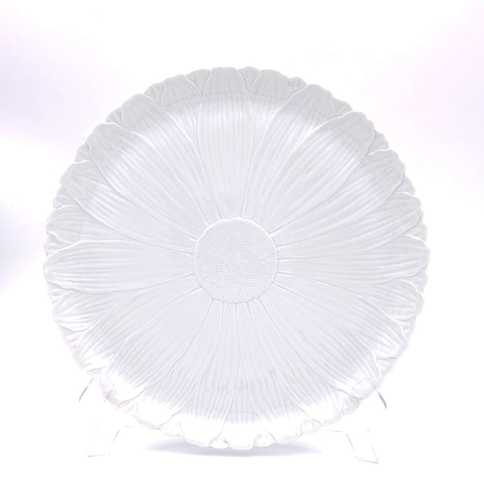 Limoges Sunflower Serving Plate, circa 1950s