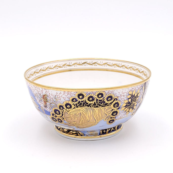 "Crouching Tiger" Bowl by Newhall, England circa 1820
