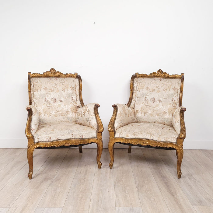 Pair of Dutch or French Armchairs, circa 1900