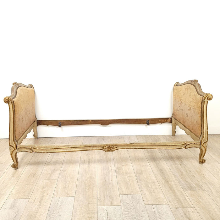 French Louis XV Style Upholstered Daybed, France circa 1880