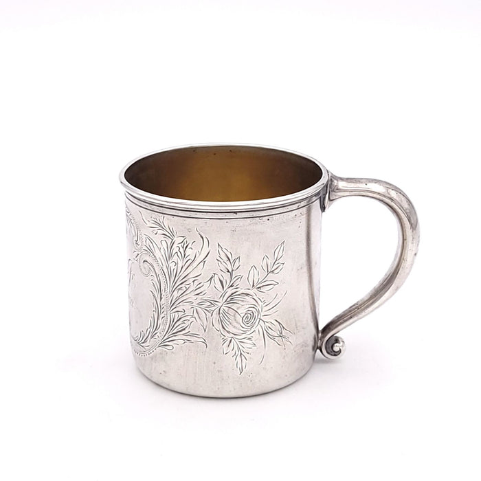 Sterling Silver Baby Cup, U.S.A. 1892