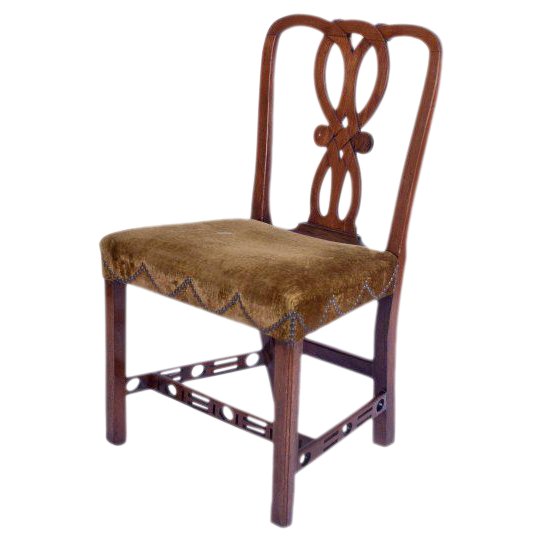 Circa 1770 George III Period Side Chair