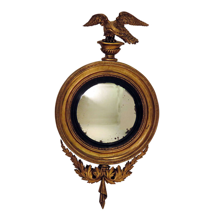Regency Carved and Giltwood Mirror circa 1830