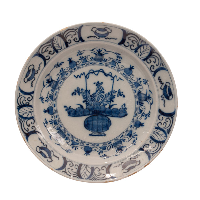 Delft Pottery Charger, Holland circa 17th – 18th Century