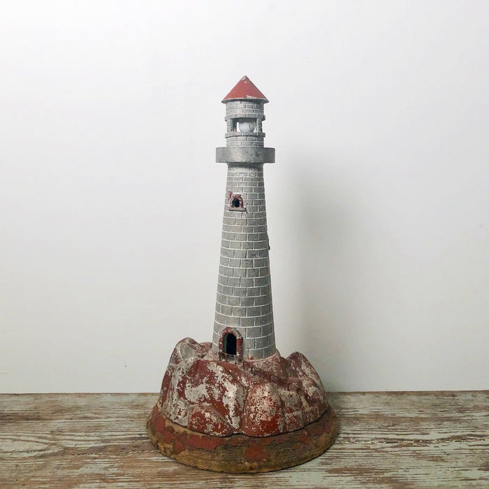 Vintage Lighthouse Sculpture, Circa 1910