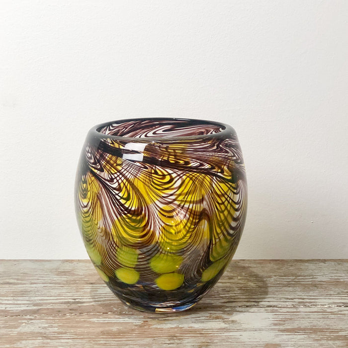 Large Murano Art Glass Vase, Italy circa 1960