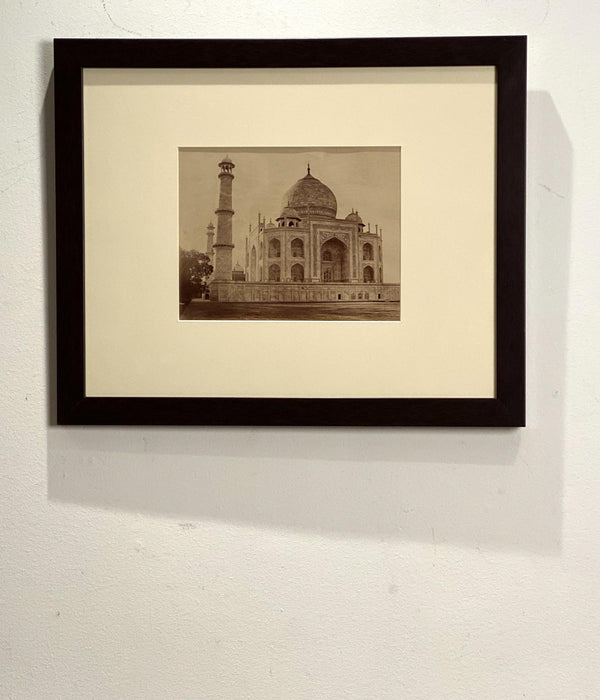 Antique Photograph of Taj Mahal