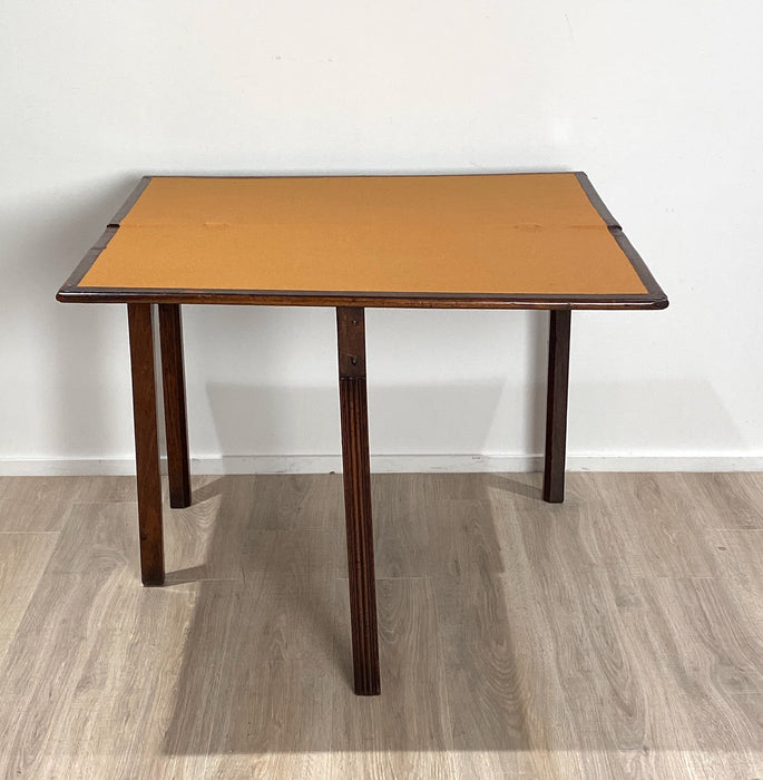 English Mahogany Game Table, 18th Century