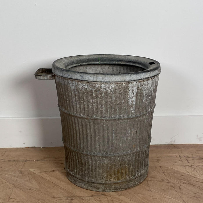 Large Antique Zinc Bucket