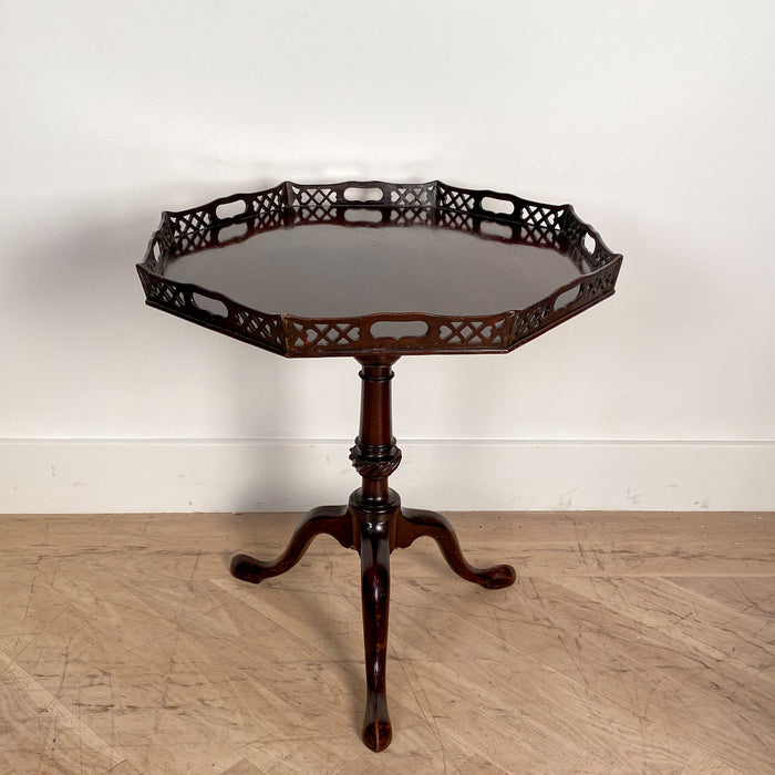 Chinese Chippendale Tea Table, England Circa 1800