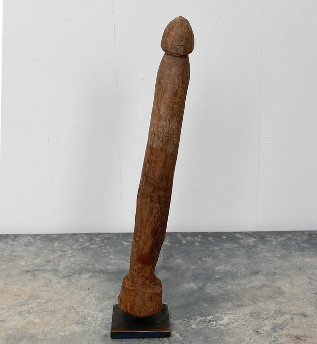 Wood Phallus, Togo Africa Circa 1920