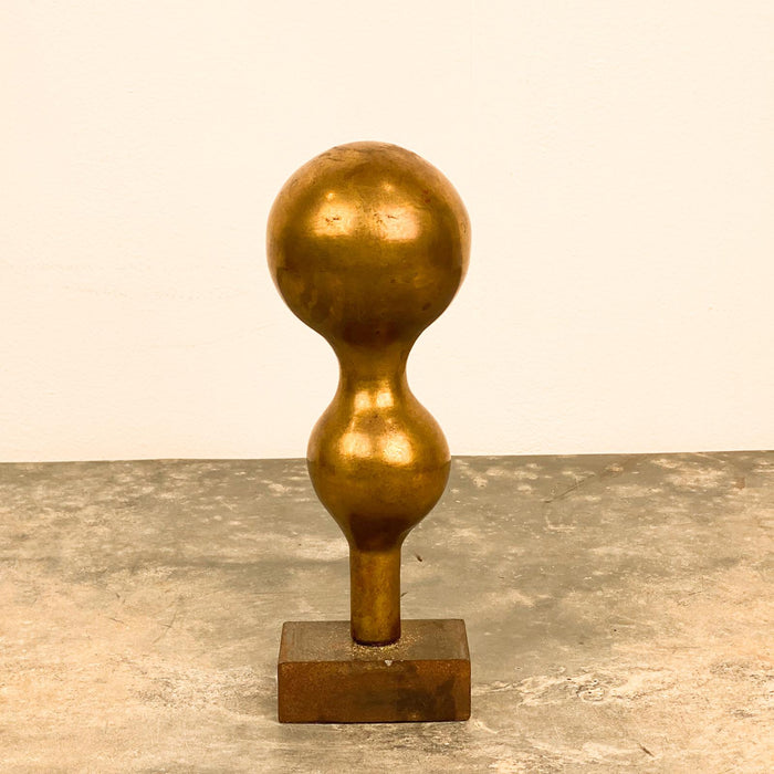 Gilt Wood Vase, Circa 1870