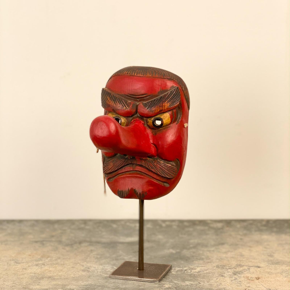 Gigaku Mask, Japan 19th Century — Antique & Art Exchange